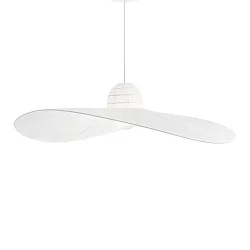 Luminaria colgante MADAME E27 IP20, blanco