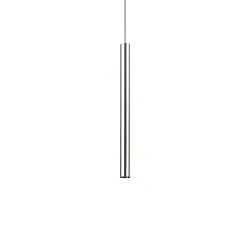 Luminaria colgante ULTRATHIN ROUND IP20, cromo, pulido 