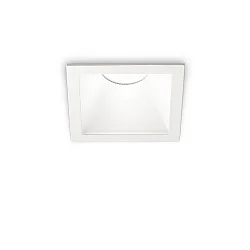 Recessed LED luminaire GAME SQUARE, IP20, 11W 3000K 850lm 36°, white / white reflector