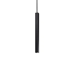 Luminaria colgante ULTRATHIN SQUARE IP20, negro mate 