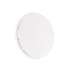 Luminaria de pared COVER ROUND IP20, blanco, con recubrimiento de polvo