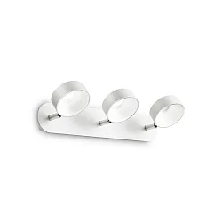 Luminaria de pared y techo OBY de 3 llamas IP20, blanco
