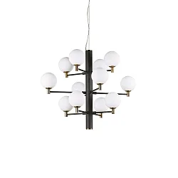 Luminaria colgante COPERNICO de 12 llamas G9 IP20