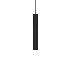 Luminaria colgante trifásica LOOK TR 3-PHASE abajo, rígido, incl. adaptador trifásico GU10 IP20, negro mate 