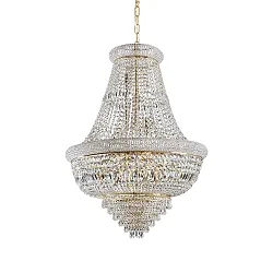 Luminaria colgante DUBAI de 24 llamas E14 IP20, latón