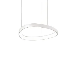 Luminaria colgante GEMINI 425 redondo, ajustable IP20, blanco
