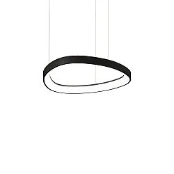 Luminaria colgante GEMINI 425 redondo, ajustable IP20, negro