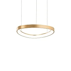 Luminaria colgante GEMINI 425 redondo, ajustable IP20, latón