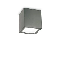 outdoor ceiling luminaire TECHO PL1 D15 SQUARE square GU10 IP54, anthracite