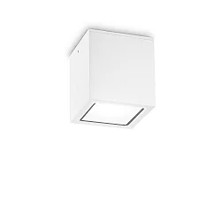 outdoor ceiling luminaire TECHO PL1 D15 SQUARE square GU10 IP54, white