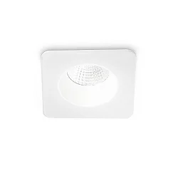 Luminaria empotrable para techos ROOM-65 angular IP65, blanco