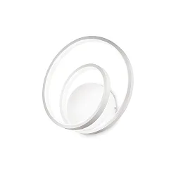 Luminaria de pared OZ AP ON-OFF redondo, on/off IP20, blanco mate 