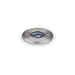 floor recessed luminaire FLOOR 9 round IP67, steel 