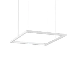 Luminaria colgante ORACLE SLIM 50 cuadrado, ajustable IP20, blanco