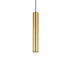 Luminaria colgante LOOK SP1 D06 abajo, de 1 llama GU10 IP20, latón 