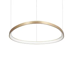 Luminaria colgante GEMINI 810 redondo, ajustable IP20, latón