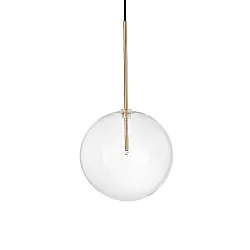 Luminaria colgante EQUINOXE SP1 de 1 llama G4 IP20, latón