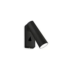 Luminaria de pared PIPE con interruptor IP20, blanco