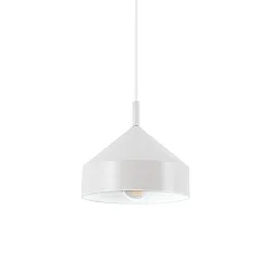 pendant luminaire YURTA 210 adjustable E27 IP20, white