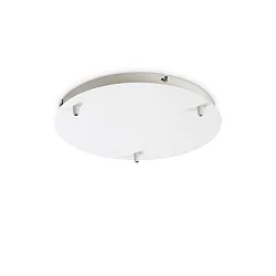Marquesina ROUND STANDARD Ø 30CM 3 veces, redondo, blanco mate
