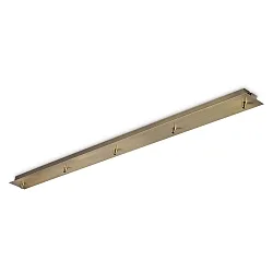 Marquesina LINEAR STANDARD 5 veces, angular, latón, bruñido