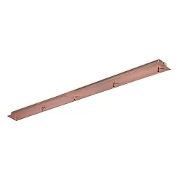 Marquesina LINEAR STANDARD 5 veces, angular, color cobre, bruñido