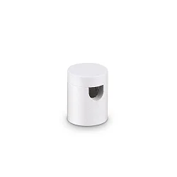 Soporte para cables SUPPORTO CAVO 14X16 con alivio de tensión, con varilla roscada, blanco