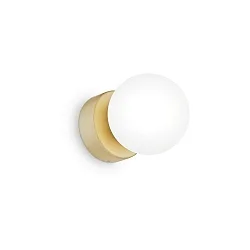 Luminaria de pared PERLAGE AP1 G9 IP20, latón