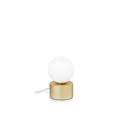 Luminaria de mesa PERLAGE TL1 G9 IP20, latón