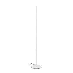 Luminaria de pedestal LOOK PT1 con interruptor, indirecta, con atenuador de cable LED IP20, blanco mate 
