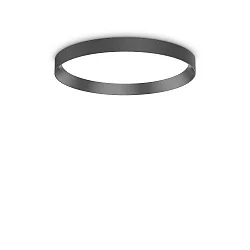 Luminaria de techo FLY PL LED LED IP40, recubrimiento con polvo, negro