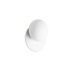 Luminaria de pared NINFEA AP1 GX53 IP20, blanco