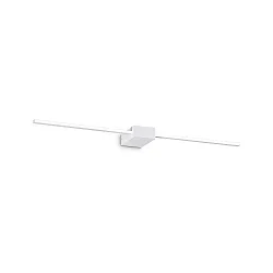 Luminaria de pared THEO 75 IP20, blanco 