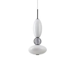 Luminaria colgante LUMIERE IP20, blanco 