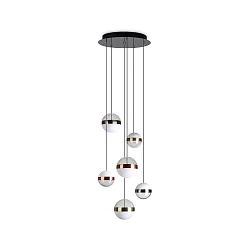 pendant luminaire GALAXY  IP20, copper, brass, nickel 
