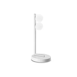 Luminaria de mesa PING PONG IP20, blanco 