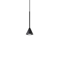 pendant luminaire ARCHIMEDE conical IP20, black 