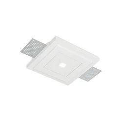 Luminaria empotrable para techos ZEPHYR IP20, blanco 