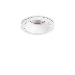 Luminaria empotrable para techos GAME TRIM ROUND 58MM redondo, rígido, UGR < 19, conmutable IP40/IP20, blanco 