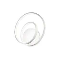 Luminaria de pared OZ AP ON-OFF redondo, on/off IP20, blanco mate 