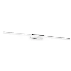 Luminaria de pared RIFLESSO D82 IP54, cromo 