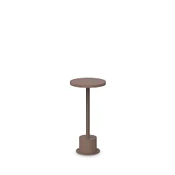 Luminaria para balizas TOFFEE D160 H025 IP65, marrón café 