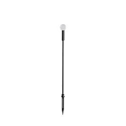 gorund spike luminaire TWIGGY SPHERE H90 IP65, black 
