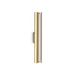 wall luminaire DORICA AP1 smooth, on/off IP20, brushed copper 