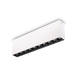 Downlight de superficie LIKA PL SURFACE D27 de 10 llamas, on/off, UGR < 16 IP20, blanco mate 