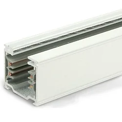 Raíl de montaje trifásico CLASSIC SURFACE 200CM, brillante, blanco