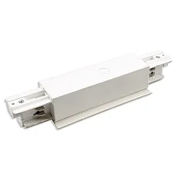 Alimentador central trifásico CLASSIC RECESSED, blanco mate