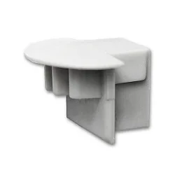 Accessory for profile MAXI-EB10 - endcap, silver, closed