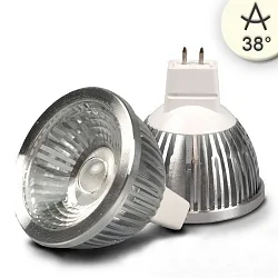 Lámpara de reflectores MR16 regulable GU5,3 5,7W 400lm 5000K 38° CRI >83 regulable