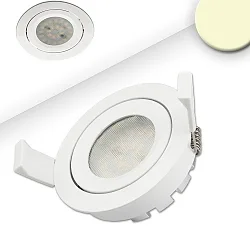 Luminaria empotrable IP40, blanco regulable 8W 650lm 2700K 120° 120° CRI 80-89